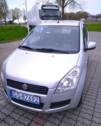 Suzuki Splash cena 10500 przebieg: 199000, rok produkcji 2009 z Słupsk małe 742